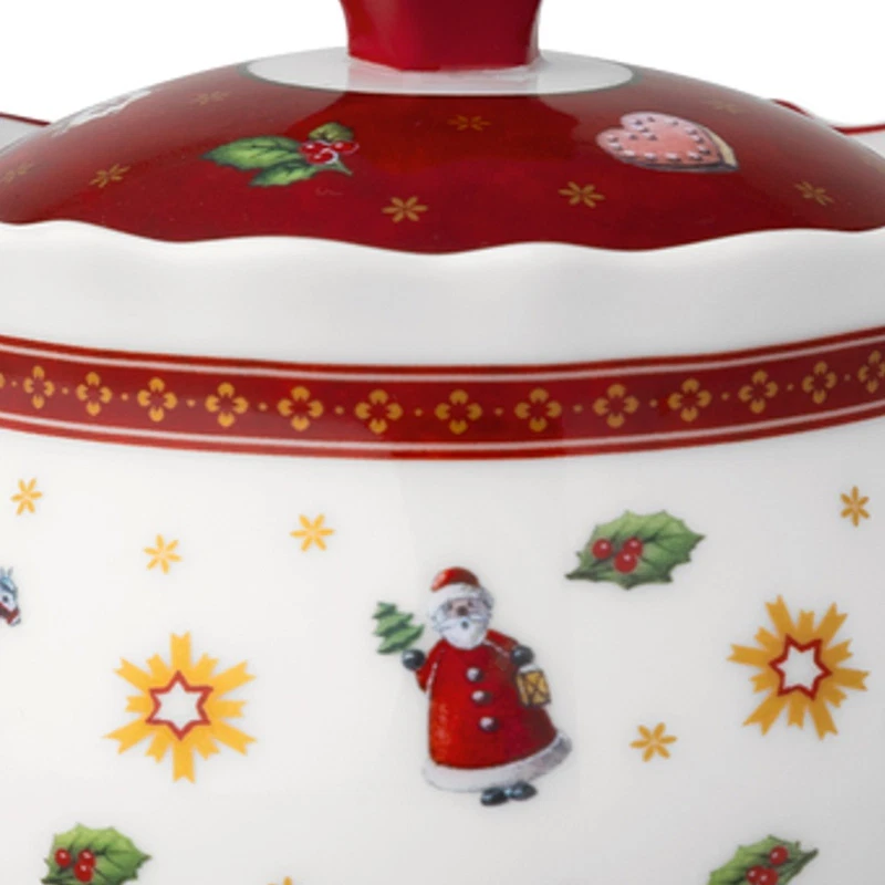 Barattolo Marmellata Natale con Coperchio Villeroy & Boch Toy's Delight 260 ml, fotografia 7 di 9