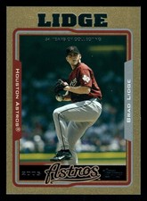 Brad Lidge Houston Astros 2005 Topps Gold #381 SN /2005
