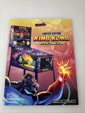Stern King Kong LE Pinball Flyer