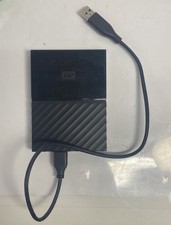 WD My Passport for Mac 1TB External Hard Drive WDBFKF0010BBK-0B LOW HOURS -READ