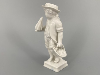 * KPM PORZELLAN MONATSFIGUR JUNI KREBS 1.WAHL F.E.MEYER JUNGE