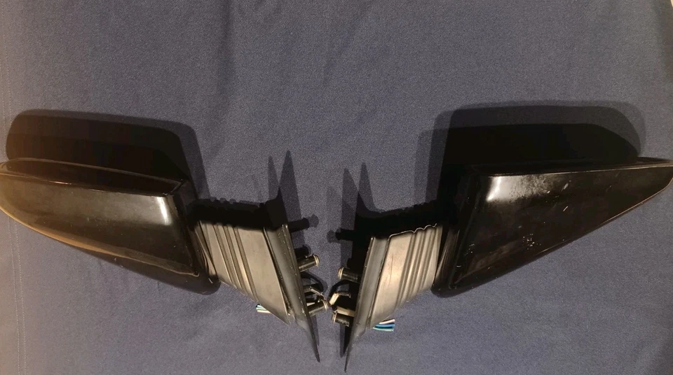 Par de espejos retrovisores laterales derecho izquierdo eléctricos para Subaru XT6 1989-91 conductor pasajero Foto 2 de 4