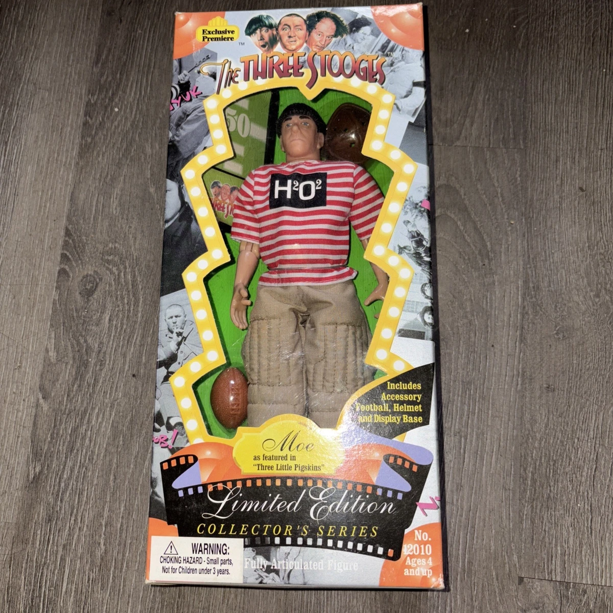 The Three Stooges Cartoon & TV Character Action Figures with