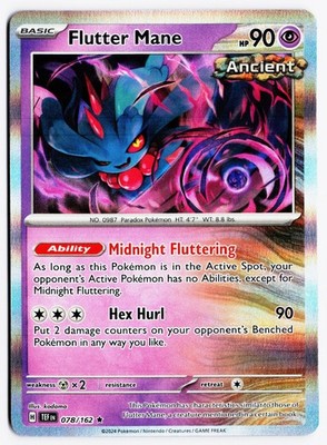 Flutter Mane 078/162 SV05: Temporal Forces Holo