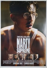 Marty Supreme - original movie poster 27x39 - Timothee Chalamet