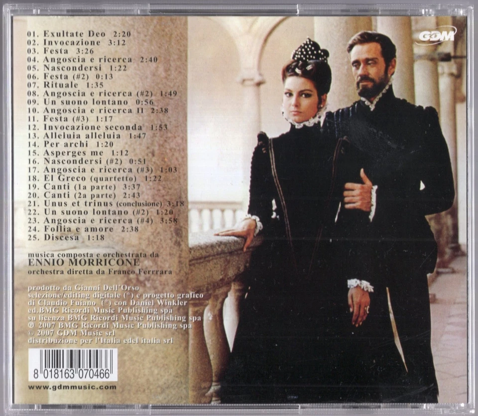 El Greco (Original Soundtrack CD, Import, 2007) - Image 2 of 2
