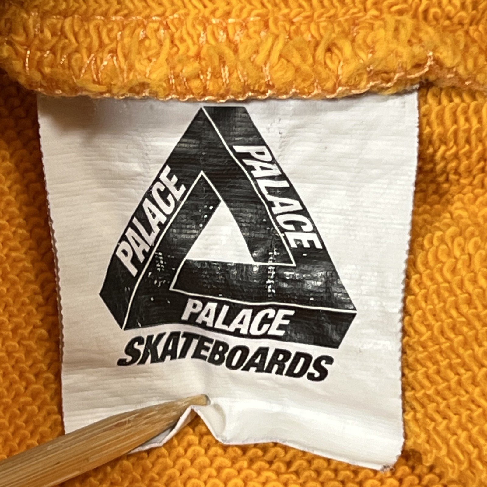 Palace Skateboards IRIE Rasta Nein Sniff Hood Hoodie Yellow Mens Size S Pullover thumbnail 13