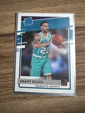 2020-21 Grant Riller - Panini Donruss Rated Rookie #250-Hornets