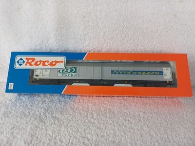 Roco Spur HO 47131 SNCB NMBS B Cargo Nordwaggon Schiebewandwagen Belgisch