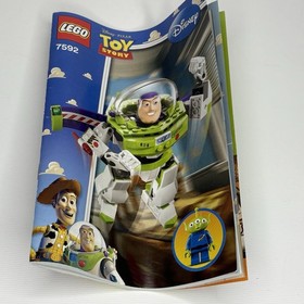 Disney Pixar LEGO 7592 Toy Story Construct-a-Buzz - Complete - Box Manual