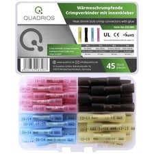 Quadrios 23C494 Intermediate Wire Joint 0.5 mm 6 mm Red, Blue, Black, Yellow 4