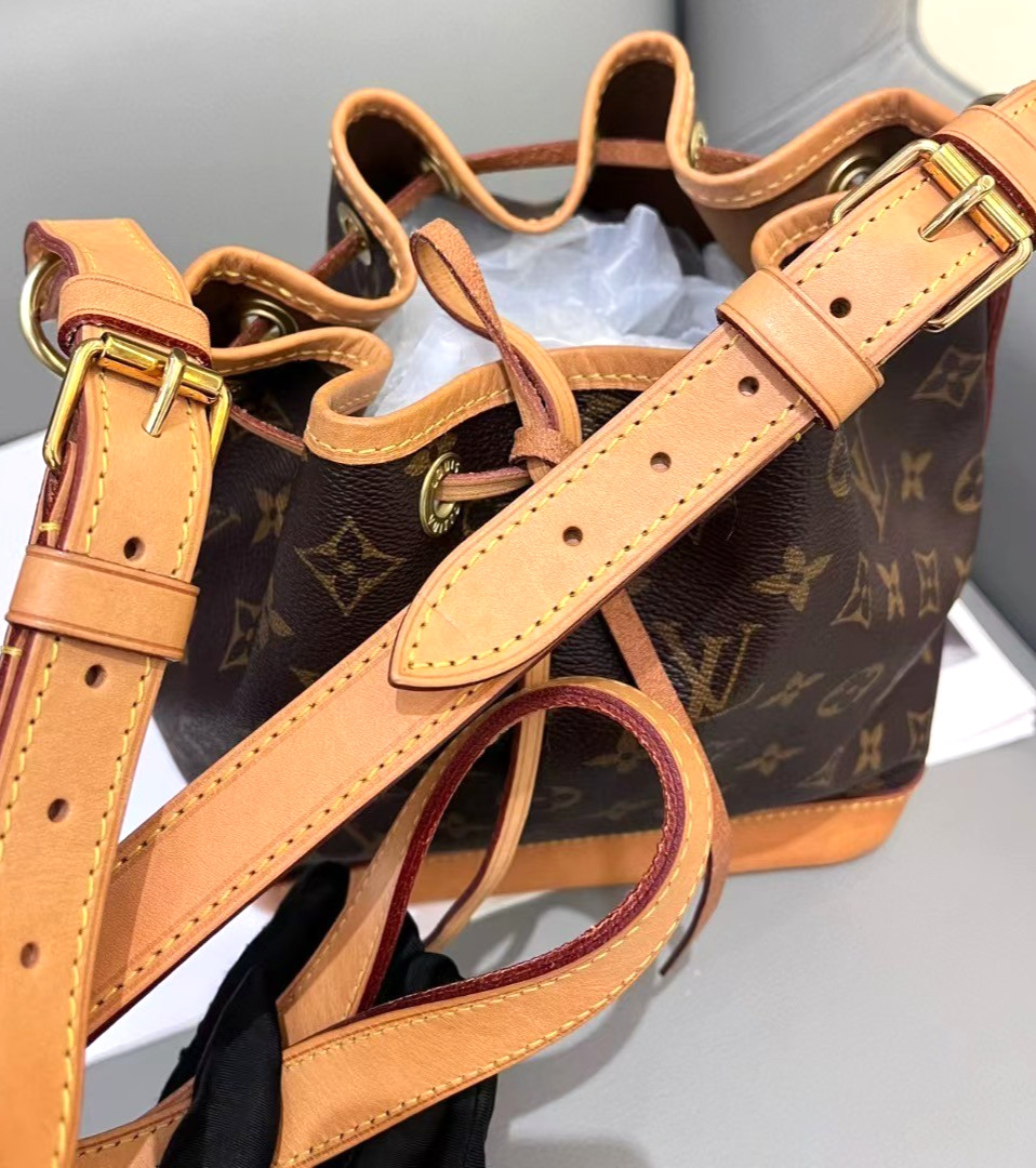 Louis Vuitton Monogram Drawstring Bucket Neonoe b… - image 5