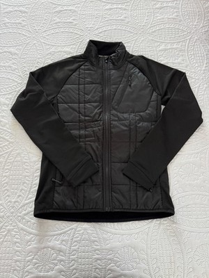 Men's Smartwool Smartloft ''Mixed Media'' Hybrid Insulated Black Jacket sz Medium