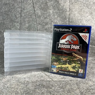 Sony PlayStation 2 Clear Sleeve Protective Covers For Game Cases PAL