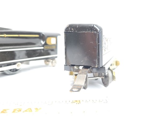 American Flyer 629 O Gauge 0-4-2 Streamlined Steam Loco & Tender PRR Runs As Is - Picture 6 of 21