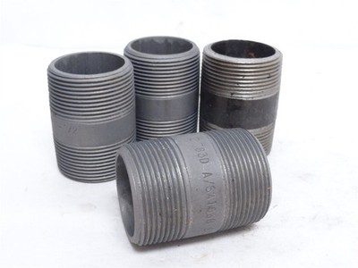 247275 New-No Box; Industry-Std 1LMR3 Lot-4; Pipe Nipples Sch: 80; 1-1/2NPT