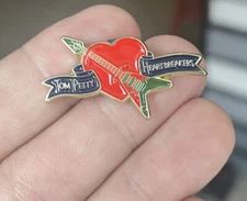 Tom Petty And The Heartbreakers enamel Pin MTV rock Pop 80s 90s Retro Hat Lapel