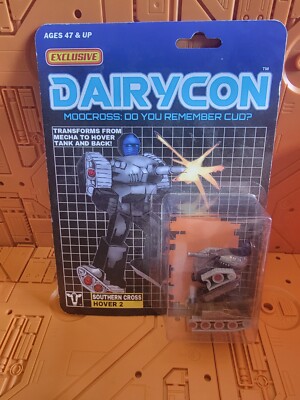 Dairycon 2022 Exclusive Hover 2 G1 Minibot Very Rare Complete