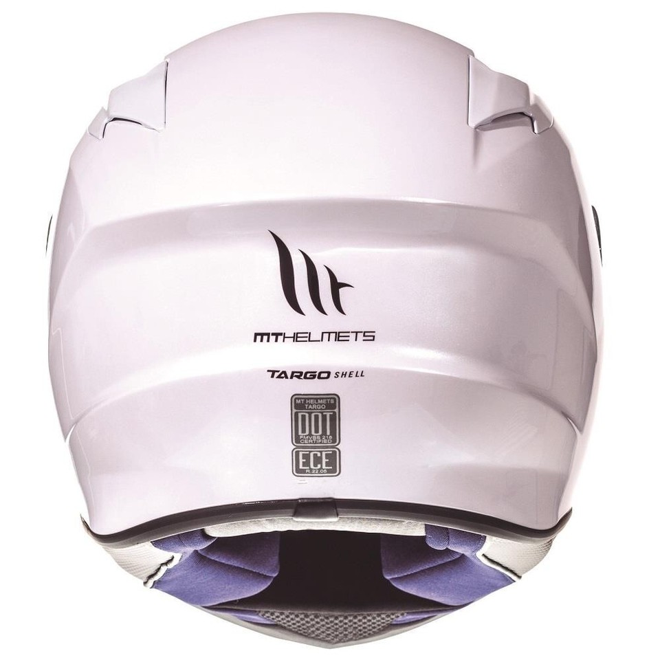 Mt Genesis Sv Solid A0 Gloss Pearl White - H&H Motorcycles