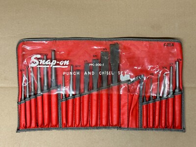 Snap-On - 20pc Punch & Chisel Set - PPC200K - V. Good Condition | eBay