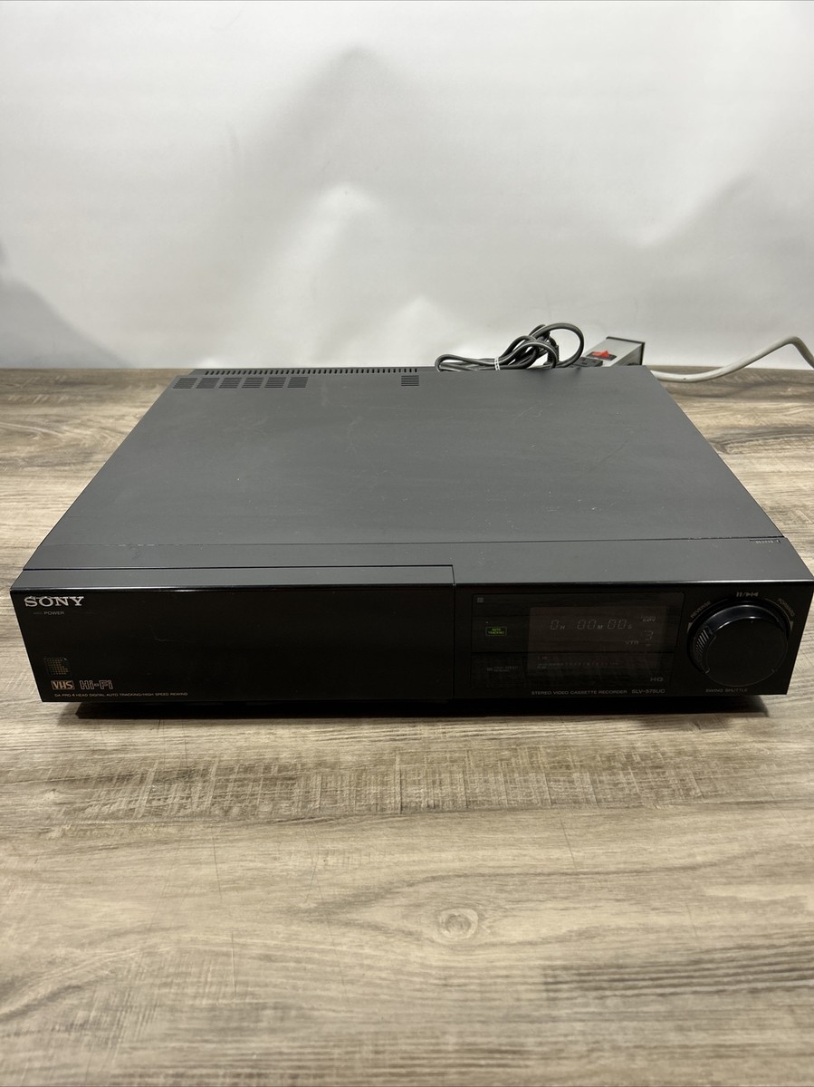 SONYのVHSプレイヤー Amazon.com: Sony SLV-N50 Hi-Fi Stereo VHS VCR (Renewed