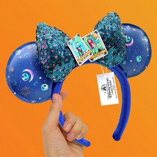 Disney Parks Nightmare Before Christmas Jack  Sally Mickey Mouse Ears Headband