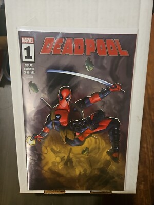 Deadpool #1 (WHATNOT EXCLUSIVE SILVER FOIL!) (Marvel Comics July 2024)