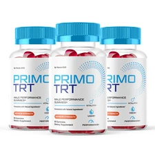 (3 Pack) Primo TRT Performance Gummies 1000MG Support Formula For Men 180 Gummys