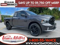 2021 Ram 1500 Classic Night Edition Sub Zero 4x4...V6*BEDLINER!