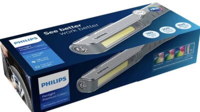 Philips Akku LED-Arbeitsleuchte Penlight Premium Color+