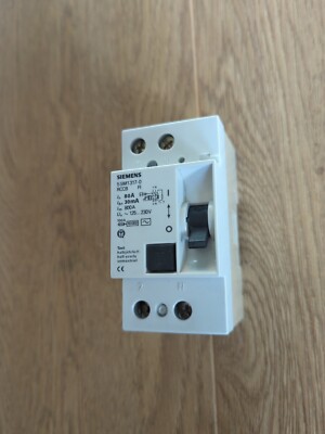 Siemens 80 AMP 30 mA RCCB 5 SM1317-0 #KOSTENLOSER VERSAND#