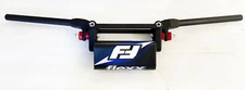 Fasst Flexx 10 Degree Enduro High Handlebars Bars Blue Pad Dirtbike's Fast Flex