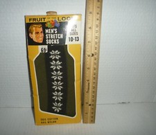 VINTAGE FRUIT OF THE LOOM Men's Stretch Socks NOS Rare