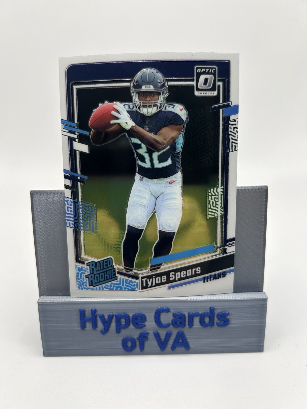 TYJAE SPEARS 2023 Panini Donruss Optic Rated Rookie RC #297 Tennessee Titans