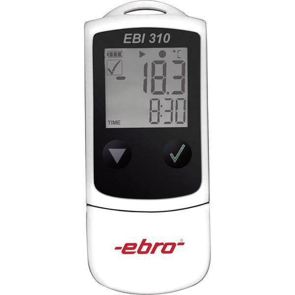 ebro 1340-6331   EBI 310 Data logger temperatura Misura: Temperatura -30 fino a