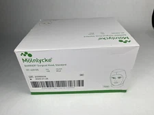 100 Molnlycke Barrier Tuck One Size Fits Most Blue Pull On Closure Surgical Hood