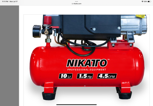 Luftkompressor 2,6, 5,2, 10 und 21 Gallonen, Nikatto USA Lagerbestand - Bild 7 von 28