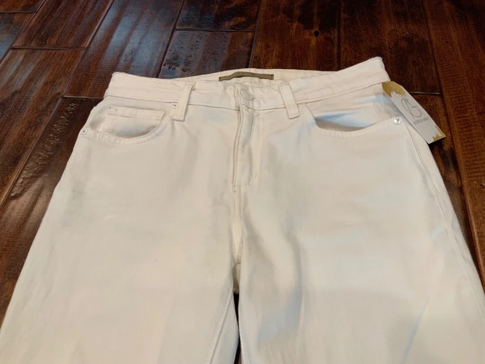 Joe's Jeans White “Skinny Ankle" Jeans, Size 26 - Image 2 of 4