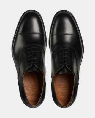 Velasca Milano Men's Oxford Style Black Leather Shoes EU Size 40 (US 9) 