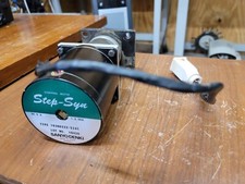 SANYO DENKI Stepping Motor 103H8222-5241 6A 1.8 DEG W/ 1:6 Gearbox  Pulley