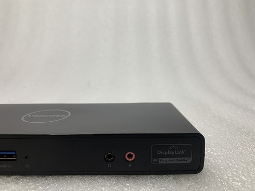 VisionTek Universal Dual 4K Monitor Laptop Docking Station Part No: 901005 AS-IS - Afbeelding 8 van 10