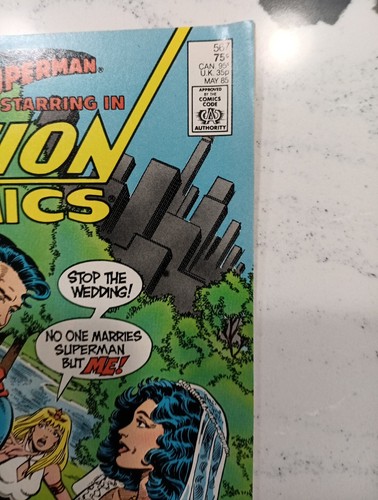 1985 Action Comics # 567 Superman DC Comic VF/VF+ FREE SHIPPING! A102 - Picture 3 of 10