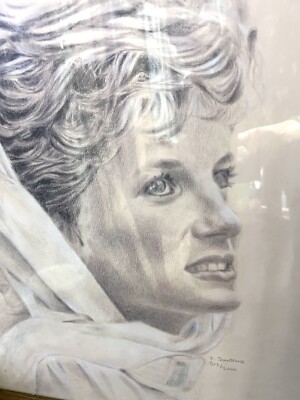 【J17732】DIANA A PORTRAIT J17732】DIANA A PORTRAIT Princess Diana portrait Limited