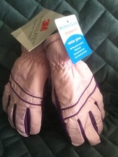 3M THINSULATE CHILDREN KIDS WINTER GLOVES SIZE 4-7 PINK  PURPLE - NEW WITH TAGS