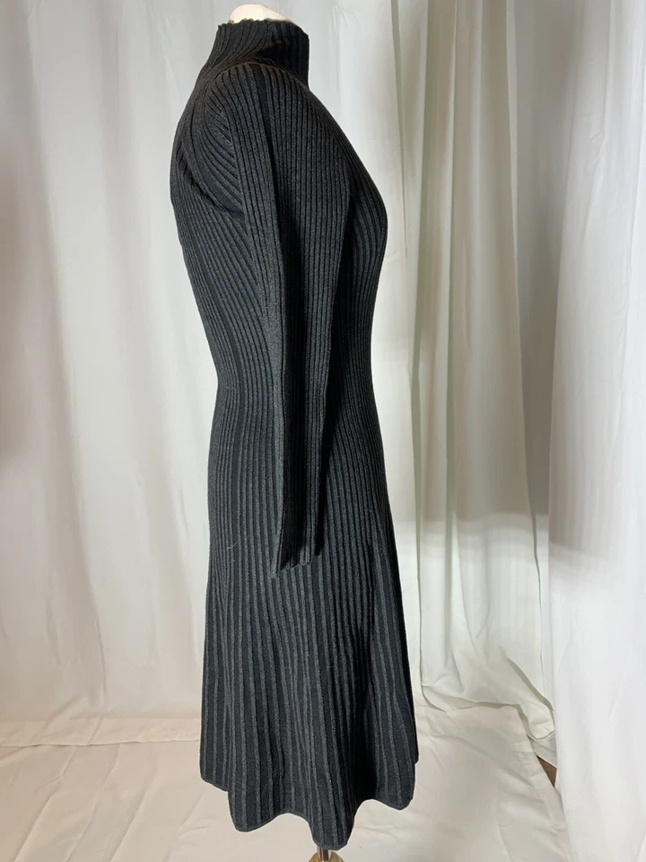 NWT French Connection Mari Ribbed Long Sleeve Sweater Dress Size M,$128 - Image 3 of 4