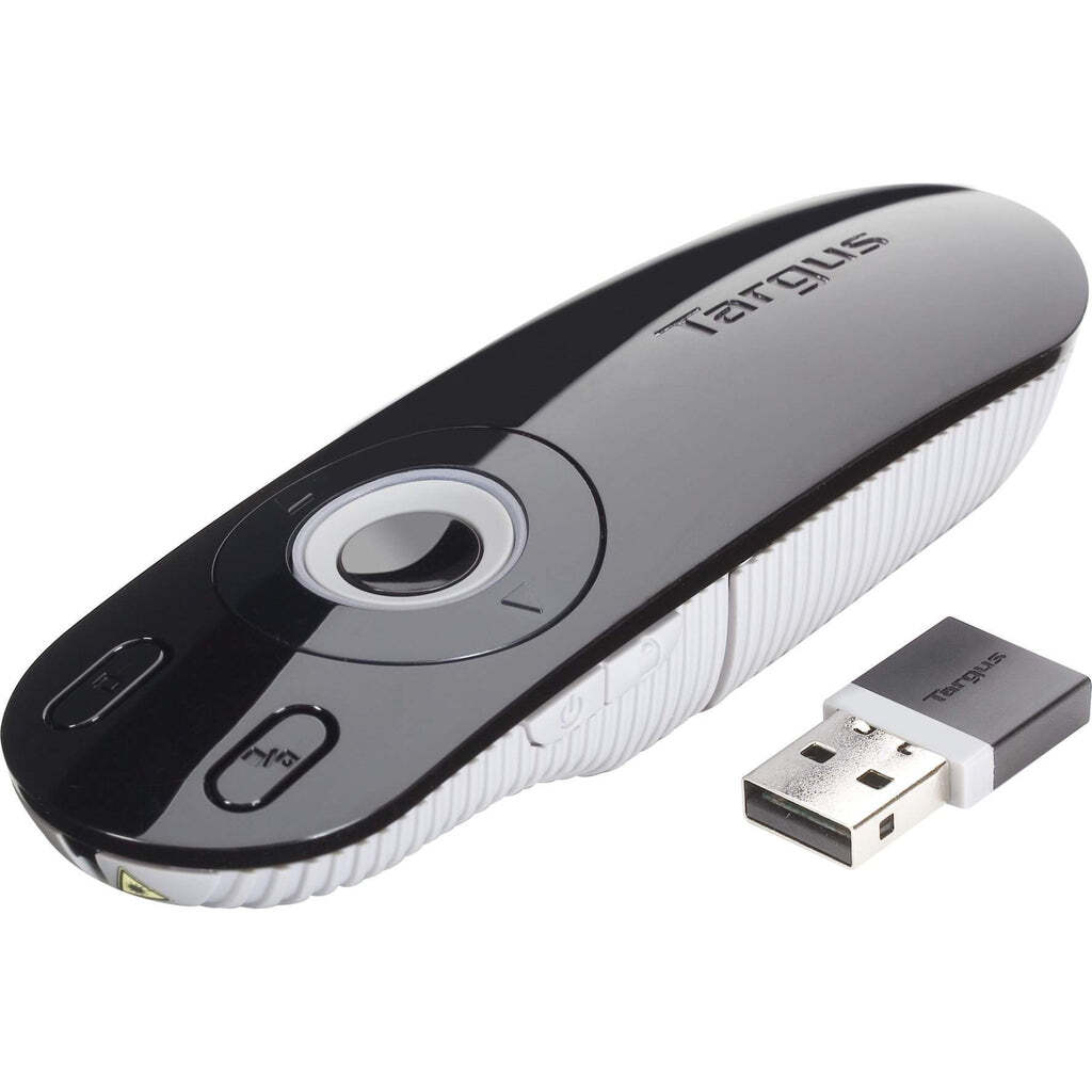 Télécommande présentation noire pointeur laser USB Targus AMP13EU