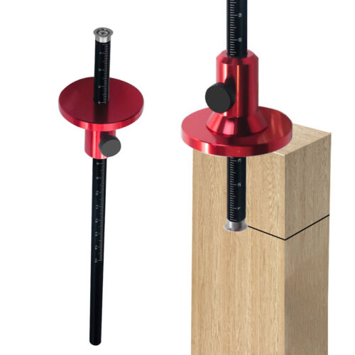 European Style Wheel Marking Gauge Aluminum Alloy Scriber Woodworking Mortise