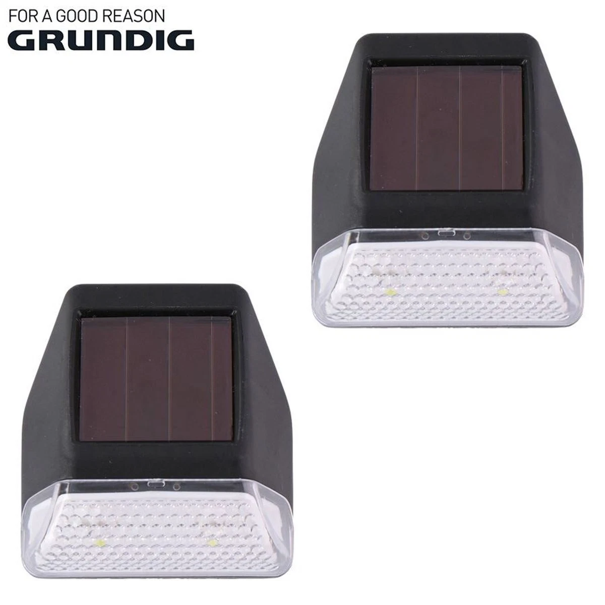 Grundig solar on sale wall light