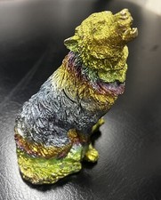 0.66 lb Bismuth Smith Howling Wolf RARE Double Rainbow New 4.5"h x 2.5"w x 1.5"d