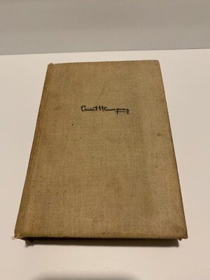 VTG Ernest Hemingway For Whom The Bell Tolls Early Edition 1940 Scribner's